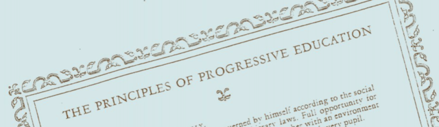 The Progressive Education Association