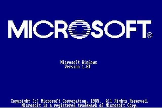 WINDOWS 1.0 1985