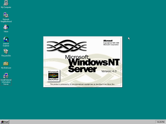 Windows NT Server 4.0
