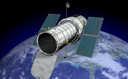 HUBBLE SE PONE EN ÓRBITA