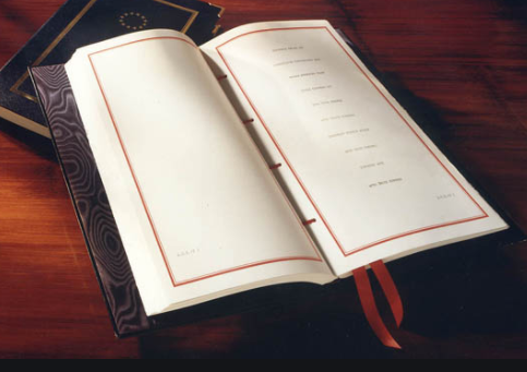 Signatura del Tractat de l'Acta Única Europea