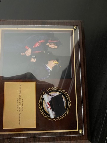 Mom graduated college