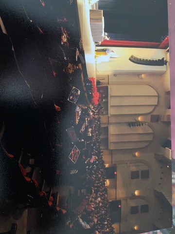 Mom finished her masters degree