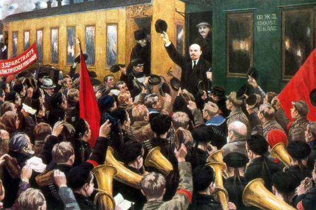 Lenin's return to from exile