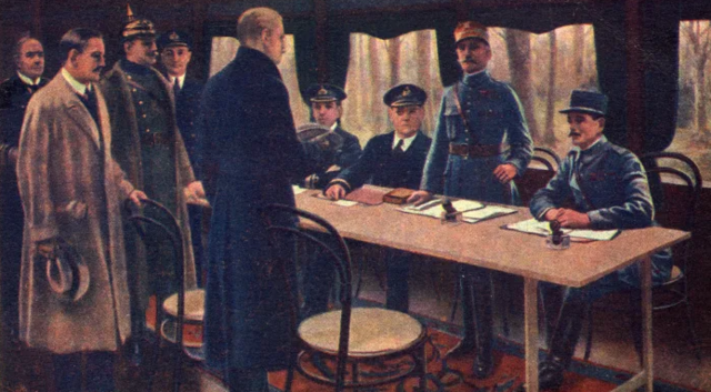Armistice ending WWI