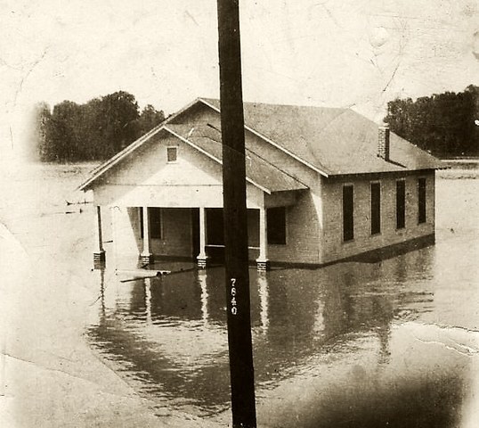 The flood.