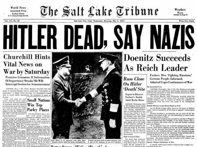 Death of Hitler