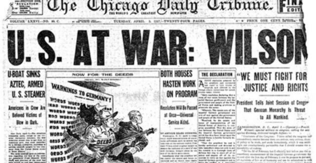 America Declares War on Germany