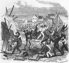 People started fighting over the Gold