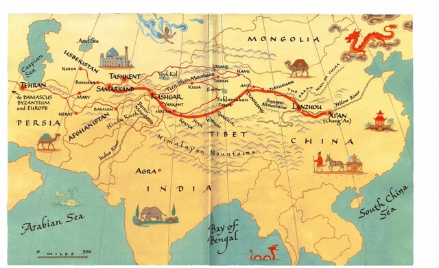 Silk Road Route