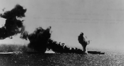 Victoria estadounidense en la batalla mar