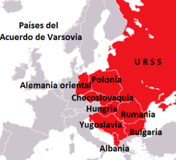 Rusia ocupa Hungría , Polonia , Bulgaria y Rumania