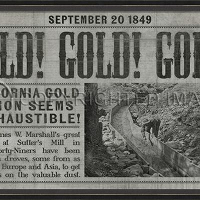 Timeline: gold rush