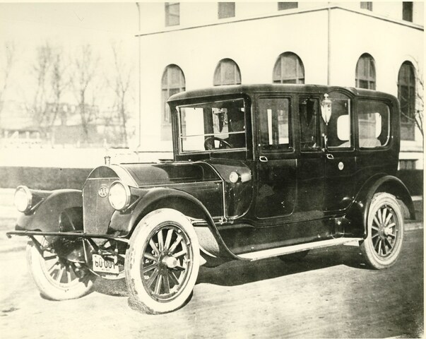 First president to own a car