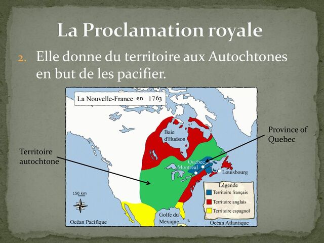 proclamation royale