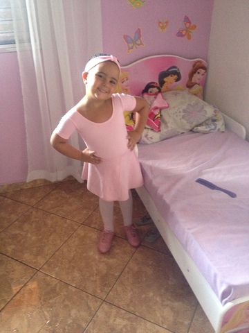 Meu primeiro dia no Ballet