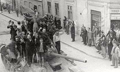 Partisanos liberan Belgrado del nazismo