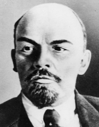 Lenin's return to from exile