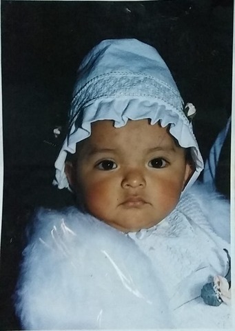 Mi bautizo.