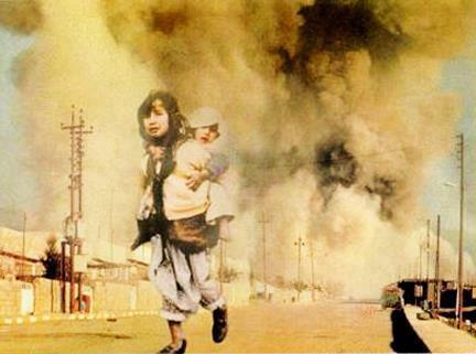 The bombing of the kurds