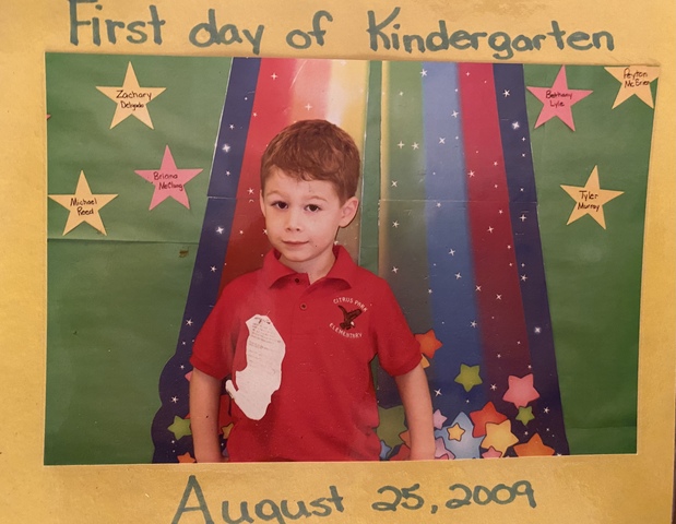 First Day of Kindergarten