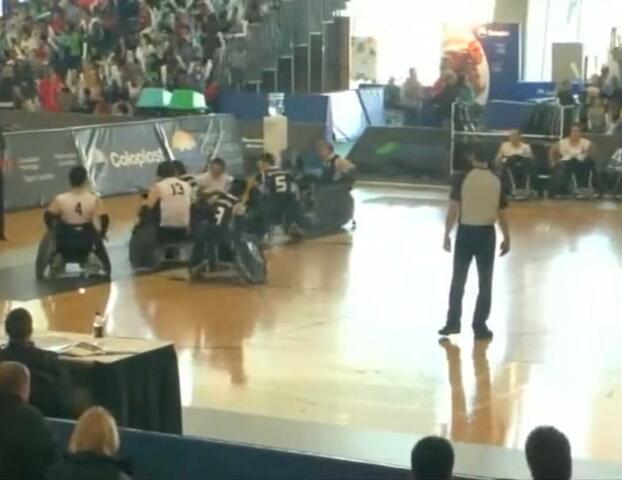 Se convierte en presidente de la zona americana de rugby en silla de ruedas