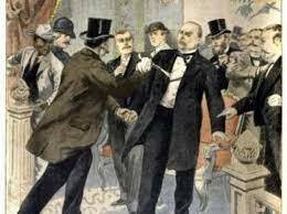 President McKinley assassinated.