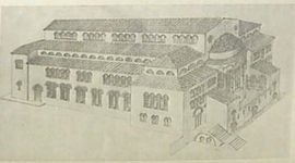 Timeline: 640 μ.Χ. Ύστερα από καταστροφή από πυρκαγιά ανοικοδομήθηκε με κάποιες διαφοροποιήσεις