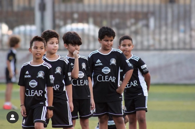 I am in a team called Jeddah youth