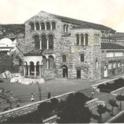 Timeline: 1947 μ.Χ. Ο Ναός αναστηλώθηκε και παραδόθηκε στους πιστούς το 1949.