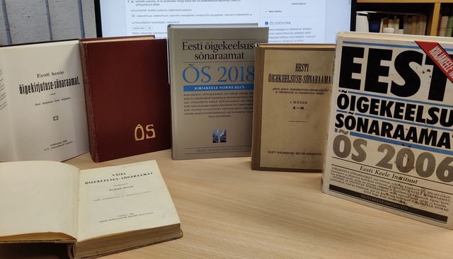 Esimene „Eesti keele õigekirjutuse-sõnaraamat”