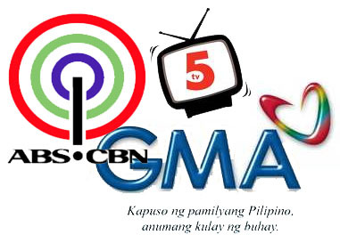 Mainstream media dominating the Philippine networks