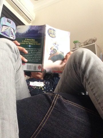 When i started reading books at home