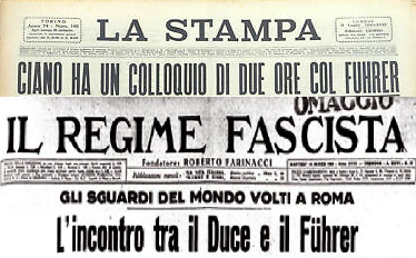 Incontro di Ciano e Hitler a Berna