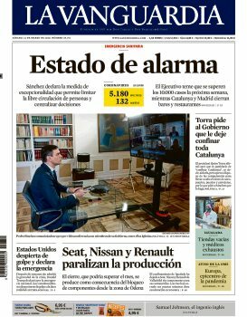 Estado de alarma COVID - 19