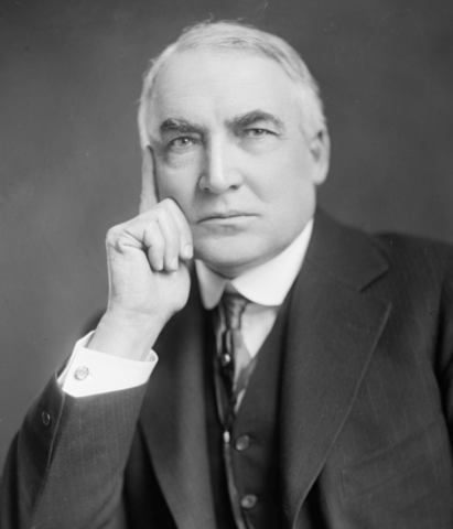 Warren G. Harding Becomes President