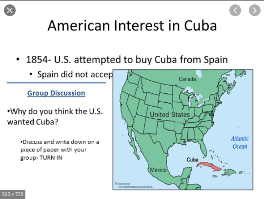 U.S. attempt to purchase Cuba