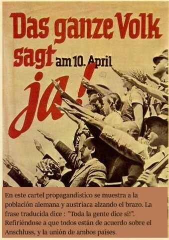 Anschluss, se ocupa Austria