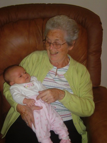 First Time Meeting Great Grandparents