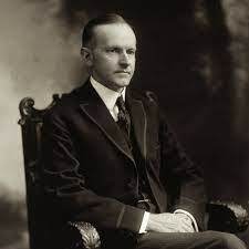 Calvin Coolidge becomes president
