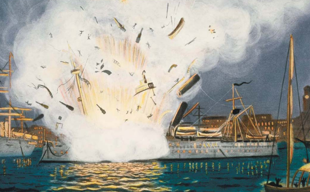 Explosion of the USS Maine