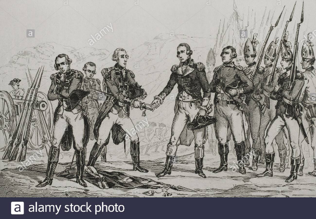 Capitulación en Saratoga