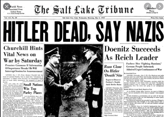 Death of Hitler