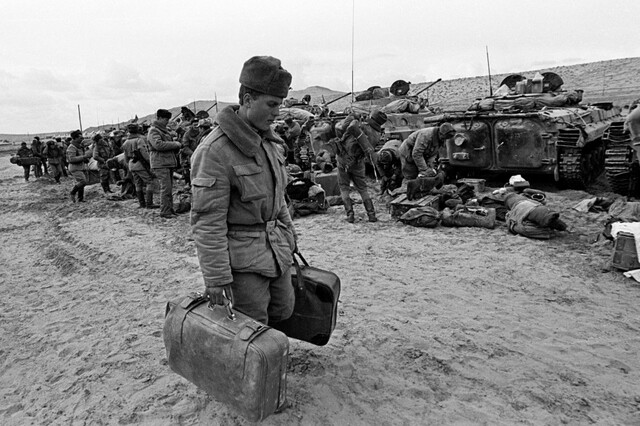 Retrait des forces soviétiques