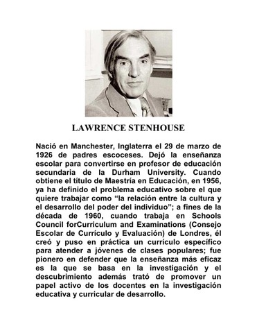 De Lawrence Stenhouse