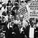 Martin luther king jr civil rights supporters august 1963