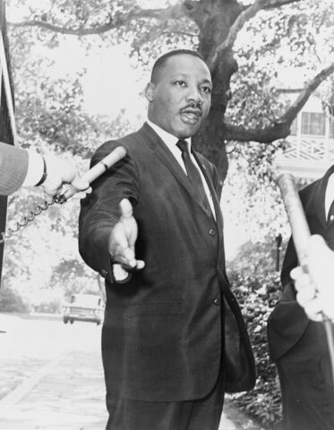 MLK assassinated