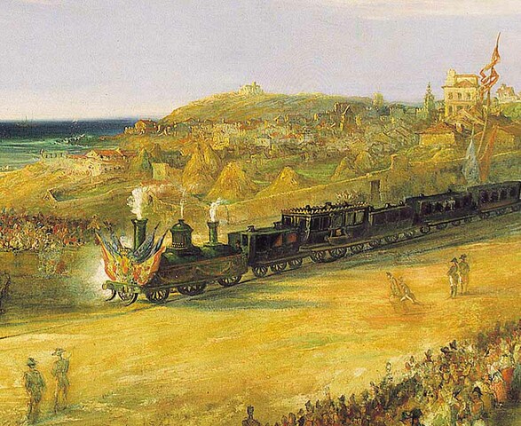 Trazado de ferrocarril: Langreo-Gijón