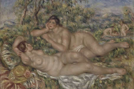 Le bagnanti- Renoir
