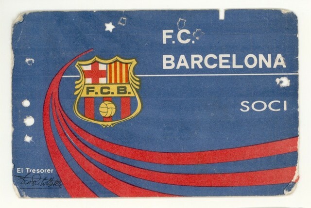 El dia que em van fer soci del Barça